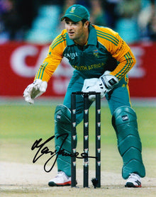  Mark Boucher Signed 10X8 Photo SOUTH AFRICA CRICKET Legend AFTAL COA (B)