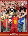 Francesco Totti Signed & FRAMED 11X14 Photo A.S. Roma Genuine Item AFTAL COA