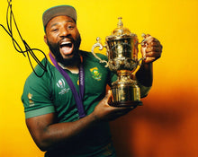  Tendai Mtawarira Signed 10X8 Photo SPRINGBOKS South Africa AFTAL COA (C)