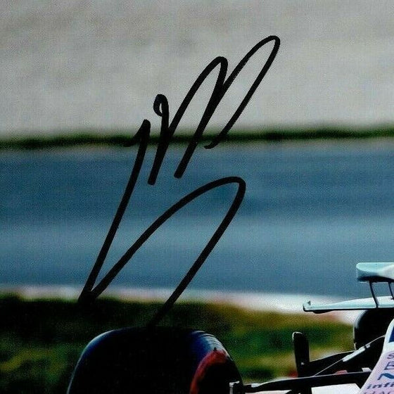 Lance Stroll SIGNED 12X8 Photo Racing Point  AFTAL COA (3615)