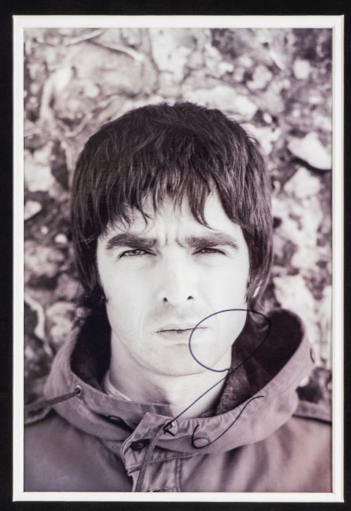 Noel Gallagher Signed & Framed 12X8 Photo OASIS AFTAL COA