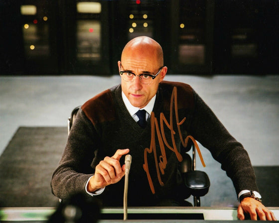 Mark Strong Signed 10X8 Photo MERLIN AFTAL COA (5416)
