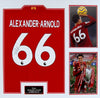 Trent Alexander-Arnold Signed & Framed Shirt Liverpool FC PROOF AFTAL COA (J)