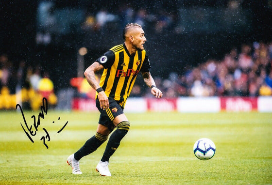Roberto Pereyra Signed 12X8 Photo Watford F.C. & Argentina AFTAL COA (1633)