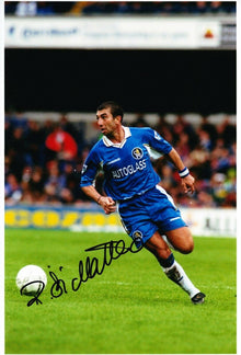  Roberto Di Matteo Genuine Signed 12X8 Photo Chelsea FC AFTAL COA (1765)