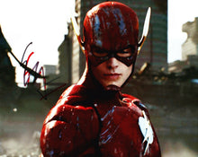  Ezra Miller Signed 10X8 Photo FLASH Genuine Signature AFTAL COA (C)