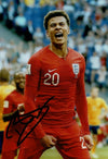 Dele Alli Signed 12X8 Photo ENGLAND SPURS Tottenham Hotspur AFTAL COA (1720)