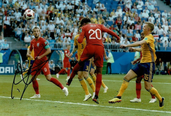 Dele Alli Signed 12X8 Photo ENGLAND SPURS Tottenham Hotspur AFTAL COA (1686)