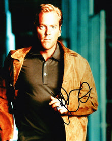  Kiefer Sutherland Signed 10X8 Photo "24" Jack Bauer AFTAL COA (5340)