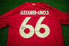 Trent Alexander-Arnold Signed Liverpool FC Shirt Amazing PROOF AFTAL COA (N)