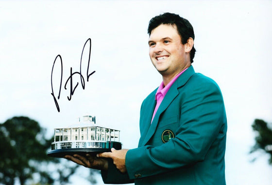 Patrick Reed Signed 12X8 Photo 2018 Masters Champion AFTAL COA (A)