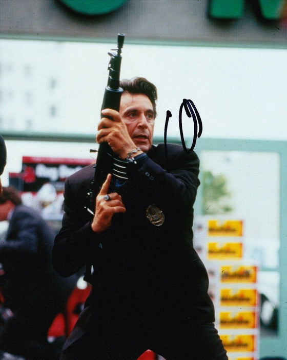 Al Pacino Signed 10X8 Photo HEAT Iconic MOVIE GENUINE Autograph AFTAL COA (7421)