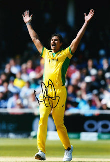  Mitchell Starc Signed 12X8 Photo Aussie Cricket Legend AFTAL COA (2666)