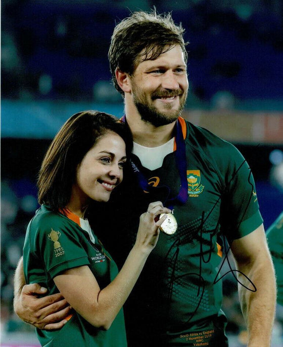 Francois Steyn Signed 10X8 Photo SPRINGBOKS South Africa RWC 2019 AFTAL COA (B)