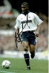 Les FERDINAND SIGNED 12X8 Photo Tottenham Hotspur AFTAL COA (1556)