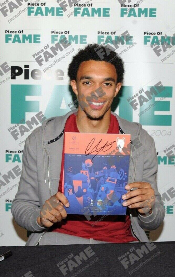 Trent Alexander-Arnold Signed 2019 Champions League Programme AFTAL COA