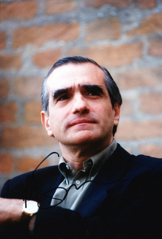 Martin Scorsese Signed 12X8 Photo ICONIC DIRECTOR AFTAL COA (E)