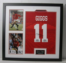  Ryan Giggs Signed & FRAMED Manchester United Jersey AFTAL COA (A)