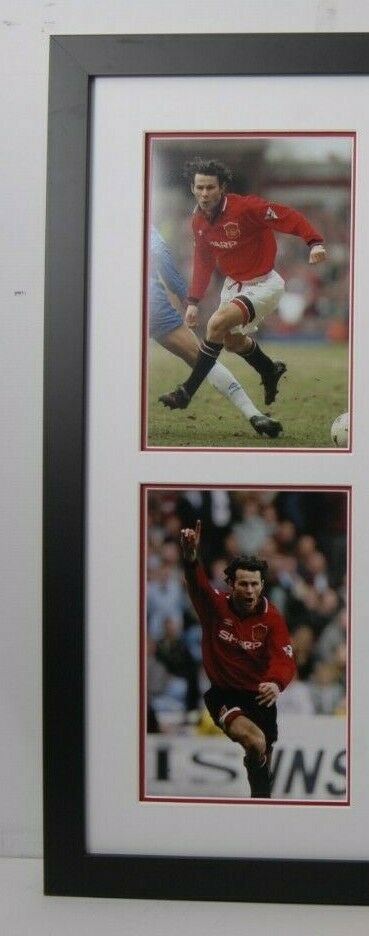 Ryan Giggs Signed & FRAMED Manchester United Jersey AFTAL COA (A)