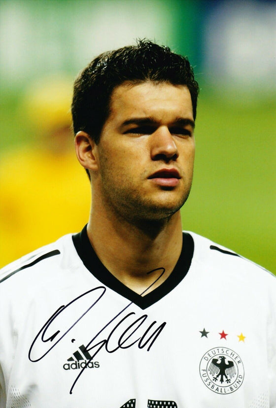 Michael Ballack Signed 12X8 Photo GERMANY & BAYERN MUNICH AFTAL COA (1833)