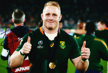  Vincent Koch Signed 12X8 Photo SPRINGBOKS South Africa AFTAL COA (E)