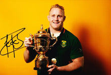  Vincent Koch Signed 12X8 Photo SPRINGBOKS South Africa AFTAL COA (D)