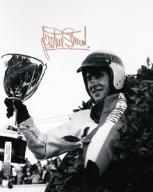  Jackie Stewart Signed 10X8 Photo Genuine AUTOGRAPH Formula One Legend (3516)
