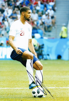  Ruben Loftus-Cheek Signed 12X8 Photo ENGLAND WORLD CUP 2018 AFTAL COA (9039)