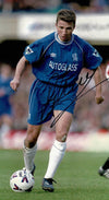 Dan Petrescu Signed 12X8 Photo Chelsea F.C. AFTAL COA (1604)