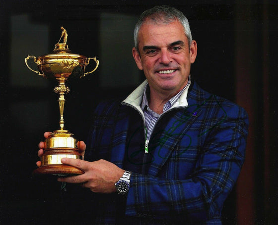 Paul McGinley Signed 10X8 Photo 2014 RYDER CUP PROOF AFTAL COA (3042)