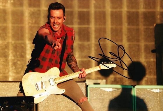 Danny Jones Signed 12X8 Photo McFly AFTAL COA (B)