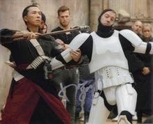  Donnie Yen Signed 10X8 Photo Rogue One: A STAR WARS Story AFTAL COA (5334)