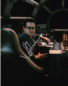 JJ Abrams Signed STAR WARS THE FORCE AWAKENS 10X8 Photo AFTAL COA (7436)