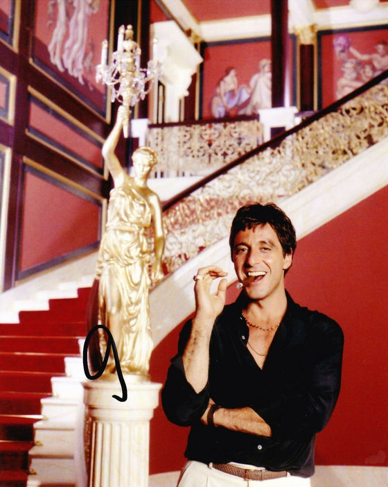 Al Pacino Signed 10X8 PHOTO GENUINE Autograph SCARFACE AFTAL COA (7508)