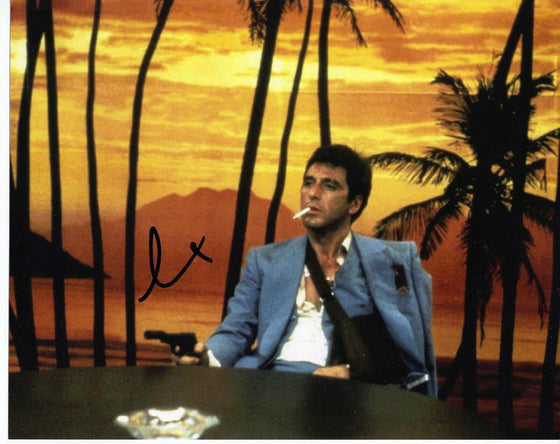 Al Pacino Signed 10X8 Photo Genuine Autograph SCARFACE AFTAL COA (5139)