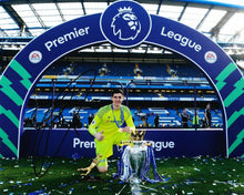  Thibaut Courtois Signed 10X8 Photo Chelsea FC AFTAL COA (1131)