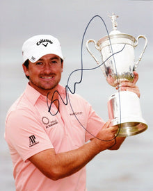  Graeme Mcdowell Signed 10X8 Photo US OPEN AFTAL COA (3065)