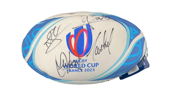 France RUGBY Ball Signed by 2023 RUGBY WORLD CUP Squad