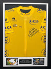Bradley Wiggins Signed Framed Tour de France 2012 Yellow Jersey PROOF AFTAL COA