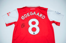  Martin Odegaard SIGNED Arsenal F.C. Shirt Genuine Signature AFTAL COA