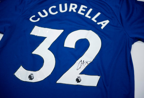 Marc Cucurella SIGNED Chelsea F.C. Shirt Genuine Signature AFTAL COA