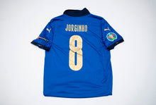  Jorginho Signed Shirt Italy ITALIA Euro 2020 AFTAL COA