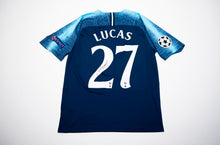  Lucas Moura Signed Shirt SPURS Genuine Autograph Tottenham Hotspur F.C AFTAL COA