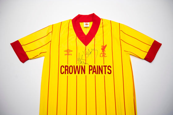 Kenny Dalglish Alan Hansen Signed Liverpool FC Shirt Genuine Autograph AFTAL COA