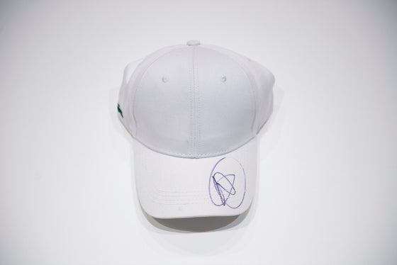 Novak Djokovic Signed Lacoste Tennis Cap Genuine Signature Wimbledon AFTAL COA