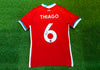 Thiago Alcantara Signed Liverpool Shirt Beckett Authenticaton Witness AFTAL COA