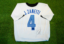  Javier Zanetti Signed Inter Milan Shirt Genuine Shirt AFTAL COA