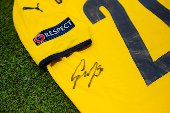 Gianluigi Donnarumma Signed Italy ITALIA Shirt Euro 2020 AFTAL COA