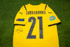 Gianluigi Donnarumma Signed Italy ITALIA Shirt Euro 2020 AFTAL COA