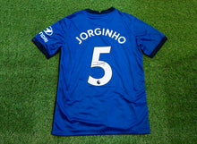  Jorginho Signed Chelsea SHIRT Genuine Signature AFTAL COA
